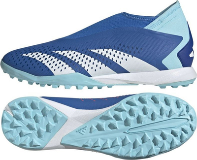 Atlete futbolli Adidas Predator Accuracy.3 LL TF M GZ0001, pa lidhëse, për bar sintetik, blu