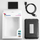 Mbështjellës për disk SDD ADATA ED600 USB3.1 (AED600U31-CBK), 2.5 inç, e zezë