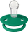Biberon BIBS De Lux Round, silikon, 0-36m, jeshil evergreen