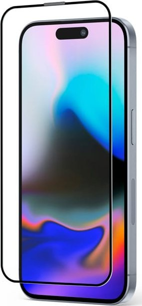 Xham mbrojtës Crong Anti-Bacterial 3D Armour Glass për iPhone 16 Pro, 9H, i kthjellët