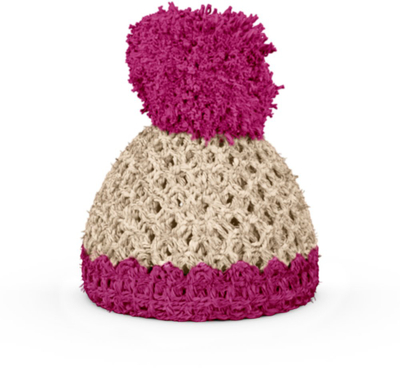 Kupë për vezë 58 Products Ivory Fuchsia, me kapelë leshi, rozë
