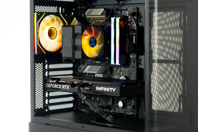 Kompjuter gaming Game X G100, Core i3-13100F, 16GB RAM, Radeon RX 6600, SSD 1TB, i zi