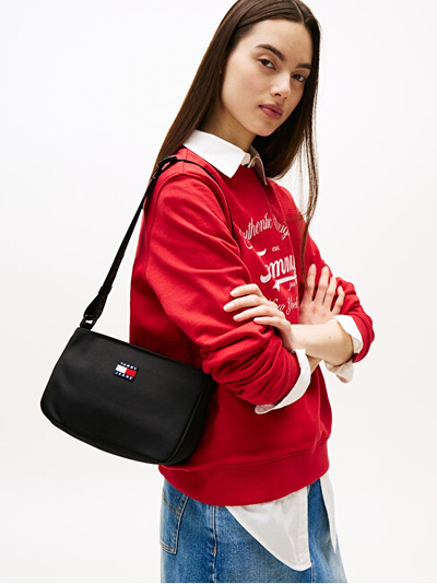 Çantë dore për femra Tommy Hilfiger mTH5363, e zezë