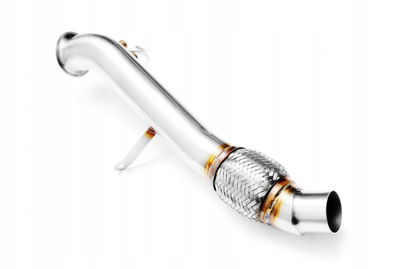 Downpipe shkarkimi BMW E87 118D 120D M47N2, 63.5mm, çelik inox
