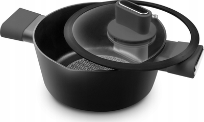 Tigan me kapak Lamart LT1224, 20 cm, 2.4 l, i zi