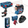 Ласерска линија Bosch GLL 3-80 C, 3 x 360°, опсег 30 m, црвена