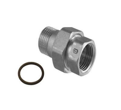 Fiting bronzi TDM Brass Connector 3/4", për tub fleksibël