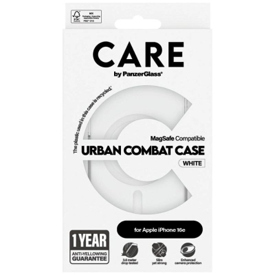 Kалoфна PanzerGlass Urban Combat Case, MagSafe, за iPhone SE, проѕирна
