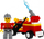 Blloqe ndërtimi Alleblox Fire Brigade, 63 copa, set për ndërtim, me ngjyra