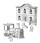 Set kreativ për ngjyrosje dhe ndërtim  - Stacioni i trenit 3D 18742