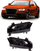 Drita mjegulle Audi A4 B8 Facelift, set përpara, H8, ngjyrë smoke e zezë