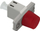 Adapter fibër optike Qoltec LC UPC në FC UPC, singlemode, simplex, gri