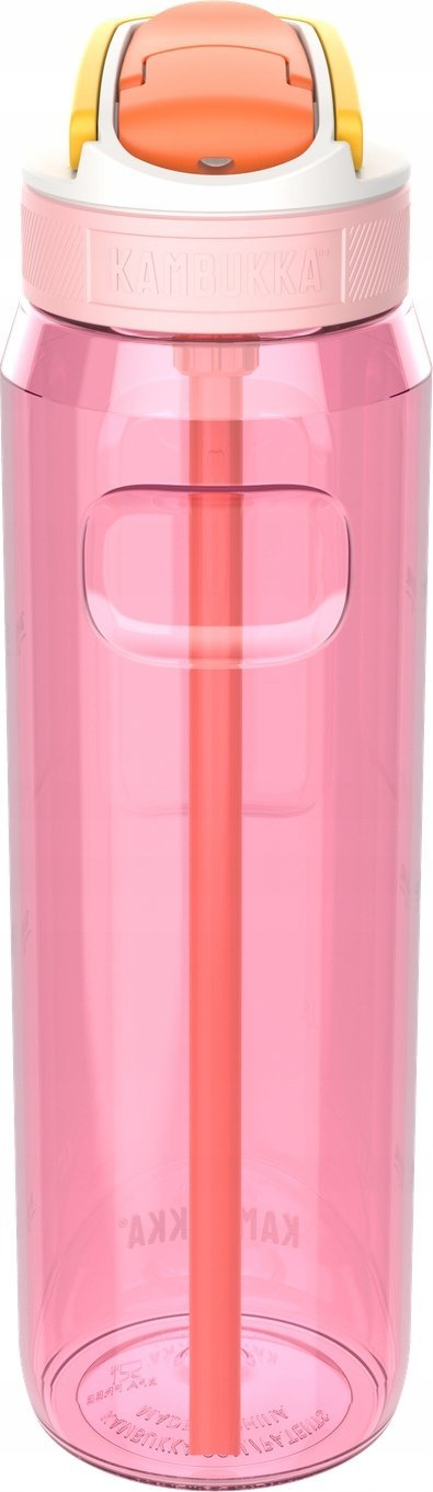 Shishe uji Kambukka Lagoon, 1000 ml, plastike Tritan, rozë transparente