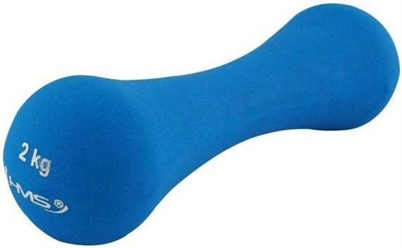 Peshë HMS Dumbbell 17025 neoprene, 2 kg, e kaltër