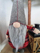 Dekor Krishtlindjesh Saska Christmas Gnome Standing, 95cm, qëndron në këmbë, gri kuqe