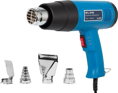 Pistoletë ajri të nxehtë Blow 88117, 1500/2500 W, 300–650°C