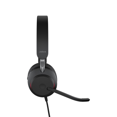 Kufje Jabra Evolve2 40 SE, me kabllo, të zeza