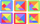Puzzle shkumëze tangram ZA3343, puzzle logjike, shumëngjyrëshe