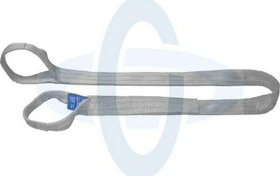 Rrip ngritës Webbing Sling, 8 m, 4 ton, gri