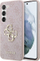 Маска за телефон Guess PU 4G Metal Logo за Samsung Galaxy A55 5G, розова