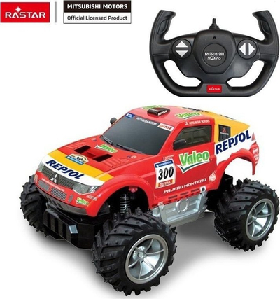 Makinë lodër me telekomandë Pajero 1:18, shkallë 1:18, për kalamaj 6+