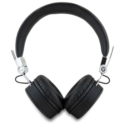 Kufje Bluetooth Guess GUBH70PGTSPSK, on ear, me ENC, të zeza