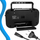 Radio portative Retoo ER1071, Bluetooth FM AM SW, USB TF, e zezë argjendtë