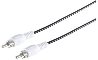 Kабел аудио Microconnect AUDC05G, RCA во RCA, 5m, црн