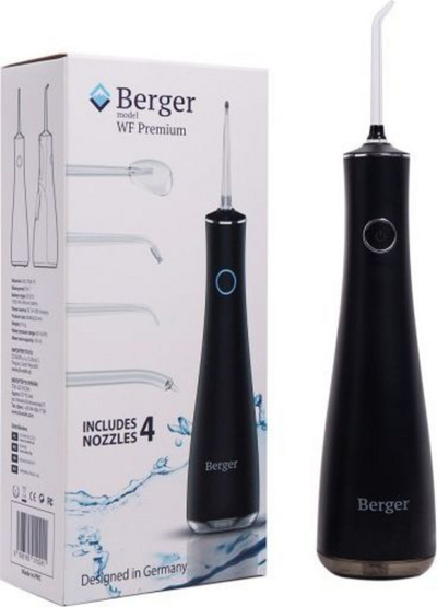 Spërkatës i dhëmbëve Irygator Berger WF Premium, i zezë