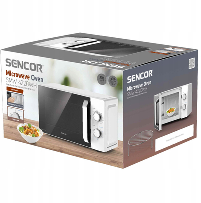 Furrë me mikrovalë Sencor SWM 4220WH, 20L, e bardhë