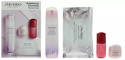 Set dhuratë Shiseido Brightening Essentials, serum 50ml, gel krem 15ml, për fytyrë