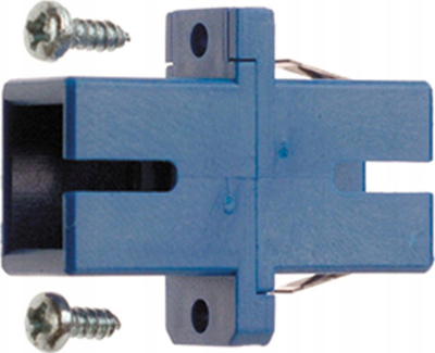 Kubelik rrjeti Telegärtner J08081A0000, adaptues fibër optike SC në SC, blu