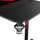 Tavolinë gaming Diablo Chairs X Mate 1600, 160 x 75 cm, kapacitet deri 80 kg, e zezë