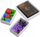 Organizues letrash Gamegenic Token Silo Card Add GGS22035ML, 3 pjesë, për letra standarde dhe mini, i bardhë me gri të errët