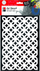 Shabllon arti Marabu Motif Stencil Retro Flowers, A4, transparent
