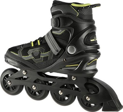 Patina inline Nils Extreme NA9157, madhësia 41, kushineta ABEC9, e zezë