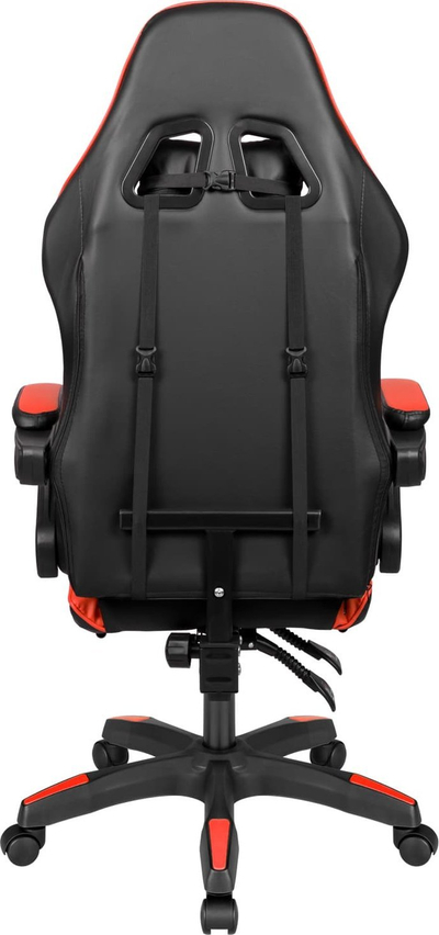 Karrige gaming Krüger&amp;Matz GX-150, deri 150kg, ergonomike, e zezë e kuqe
