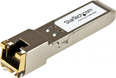 Modul SFP+ StarTech PAN SFP PLUS T, 10GBASE T, RJ 45, ngjyrë argjendi