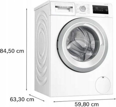 Makina larëse Bosch Series 4 WAN2813APL, 8kg, 1400 RPM, e bardhë