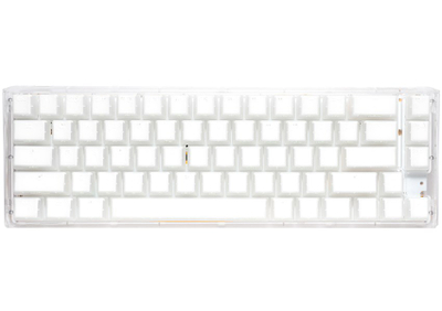 Tastierë Ducky One 3 SF Aura, 65%, Gateron Baby Kangaroo, e bardhë