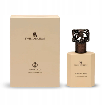 Parfum Swiss Arabian Vanilla 01 Extrait de Parfum, për femra, bezhë