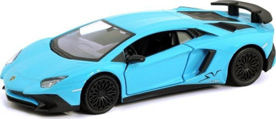 Lodër makinë Daffi Lamborghini Aventador LP750-4 Superveloce, model metal, blu