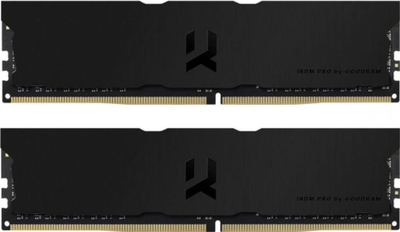 Memorie GoodRam IRDM PRO Deep Black, DDR4, 16 GB, 3600 MHz, CL18, IRP-K3600D4V64L18S/16GDC