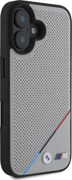 Kuti mbrojtëse BMW M BMHMP16S23PUPDG për iPhone 16 6.1", MagSafe, gri