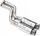 Downpipe shkarkimi BMW E46 M3 M3 CSL S54, 63.5 mm, çelik inox