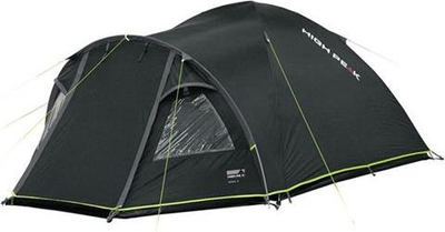 Çadër kampingu High Peak Talos 3, për 3 veta, 4000 mm, gri e errët