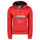 Дуксер со капче Geographical Norway Gymclass DB 054, памук, црвен
