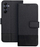 Këllëf gome libri për telefon Xiaomi Redmi Note 14 4G, TPU, me xhepa kartash, i zi