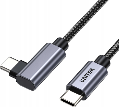Kabllo USB Unitek C14123BK 5m, USB C në USB C, USB 3.0, argjendtë
