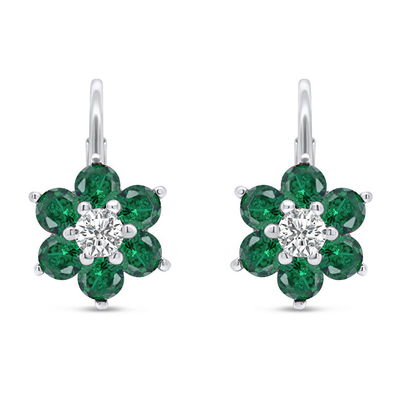 Vathё Brilio Silver Flowers EA307WG